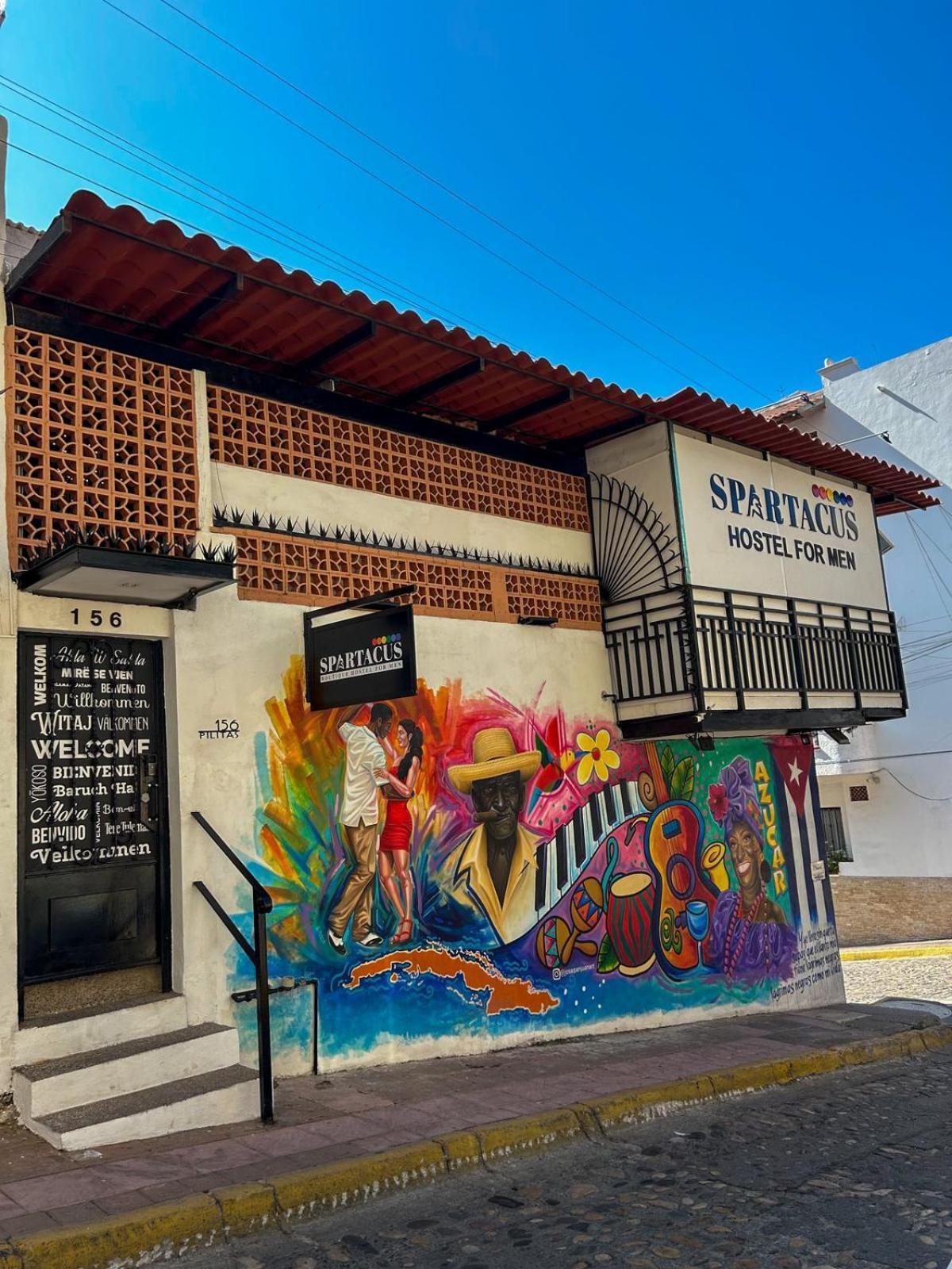 Spartacus Hostel Boutique For Men Puerto Vallarta Exteriér fotografie